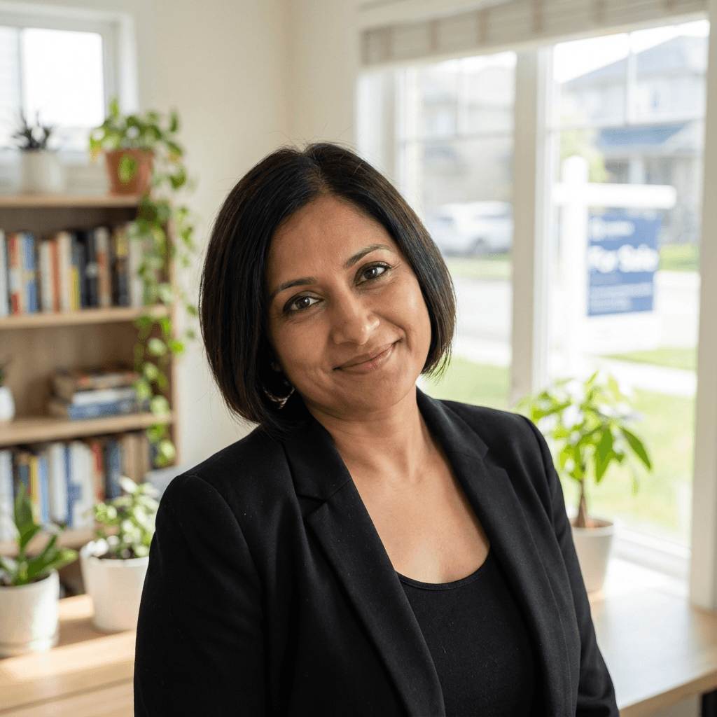 Portrait of Priya S., a homeowner from Harrisdale